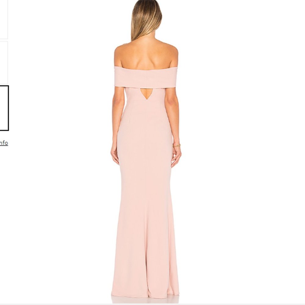 Katie May Legacy Bridesmaid Gown - Size 6 (Dusty Rose) - Picture 2 of 3